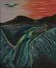 Dragon: Oil on Canvas, 45x56cm